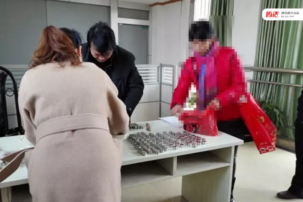 2015年12月7日，南京世嘉服饰有限公司因拖欠工人工资，被法院强制执行。当日，溧水法院执行局办公室里出现奇葩一幕：一名被执行人拎着满满一袋子硬币来偿还案款。经过几名执行法官的清点，共计3500元。