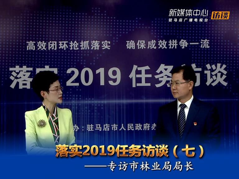 落实2019任务访谈--市林业局局长赵站