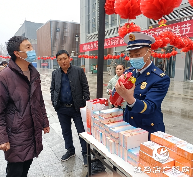 市城乡一体化示范区消防救援大队举办元宵节猜灯谜活动