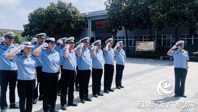 驻马店市公安局交通管理支队示范区大队：传承革命精神 做合格党员
