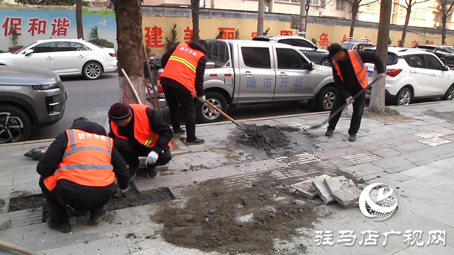 驻马店经济开发区城管局：全力排查修复市政设施  守护市民安全出行