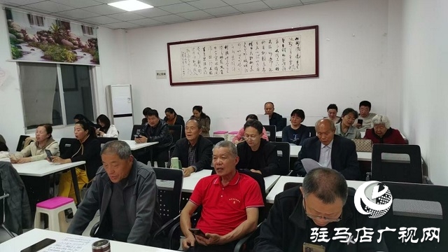  新蔡县文化馆第六期市民夜校公益声乐课堂成功举办