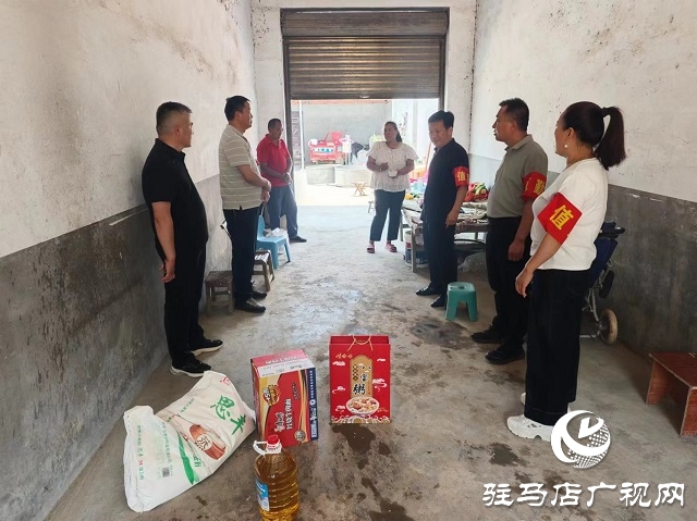  新蔡县顿岗乡开展人大代表三夏慰问活动