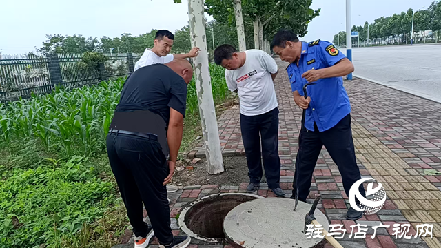 确山县住建局：高效整治城区积水点位