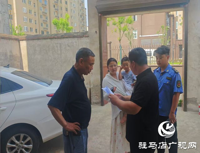 驿城区金桥办事处扎实推进自建房用作经营场所专项管理工作