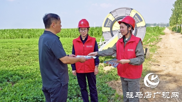国网西平县供电公司：抗旱保电有实招  守好农民“粮”袋子