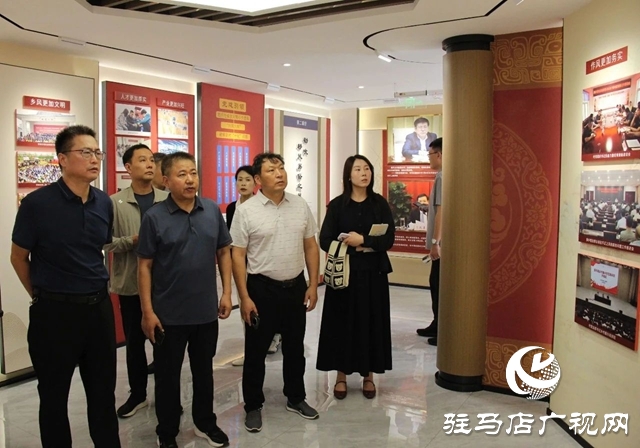 焦作市移风易俗文明乡风考察团到西平考察学习移风易俗工作