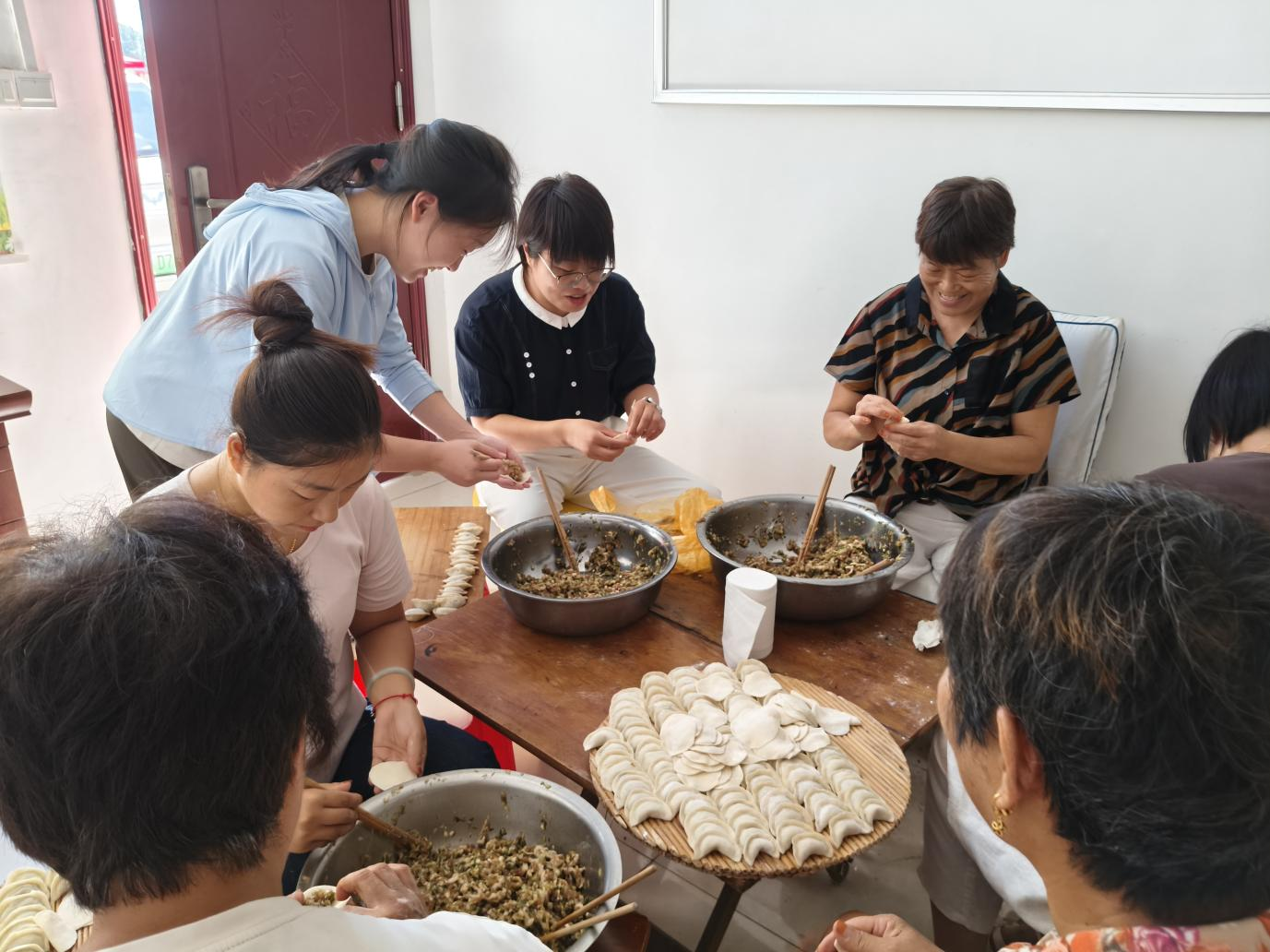  遂平县玉山镇悦庄村：热热闹闹饺子宴 孝善敬老显真情