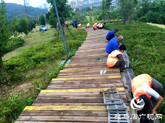 确山县住建局：推动公园提质 让群众幸福感持续升温