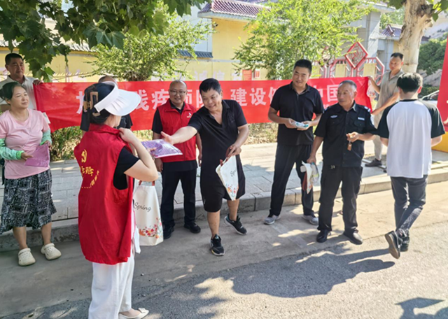 驿城区沙河店镇开展“残疾预防日”宣传活动