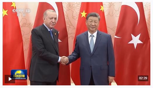 习近平会见土耳其总统埃尔多安