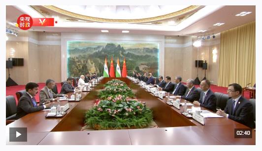 习近平会见印度总理莫迪
