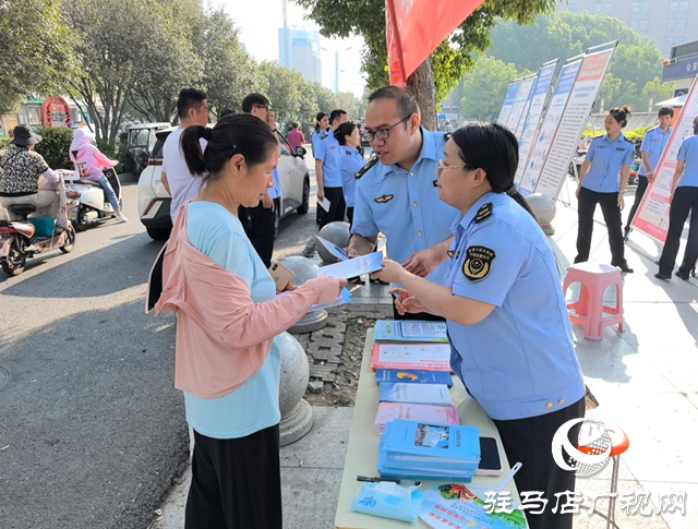 驻马店市市场监管局示范区分局开展全国药品安全宣传周活动