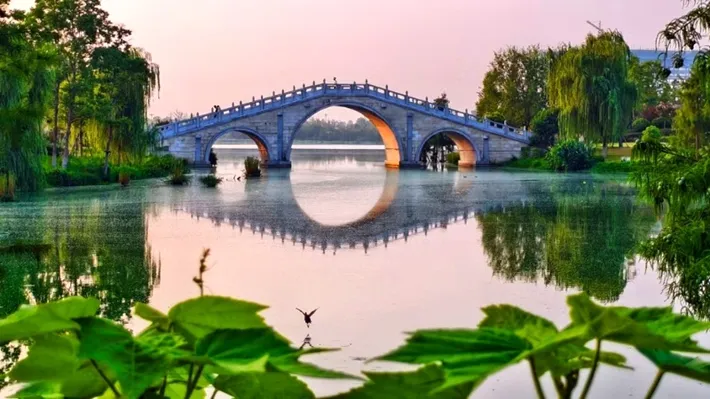县区动态 | 玉湖公园景色如画