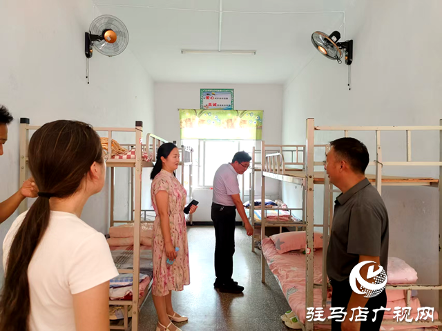 确山县石滚河：织密校园“安全网”