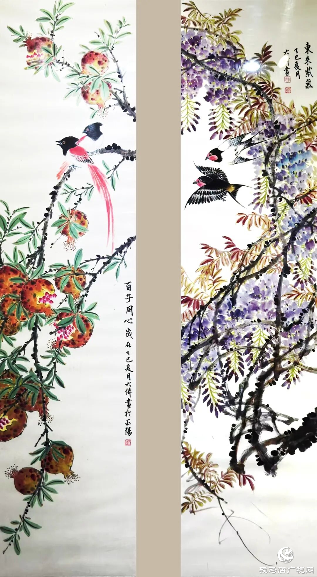 正阳县文艺精品荟萃，入选“翰墨丹青·天中风华”作品展