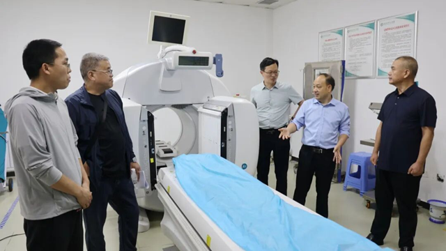 河南省核医学质控中心专家组莅临驻马店市中心医院开展质控指导评价