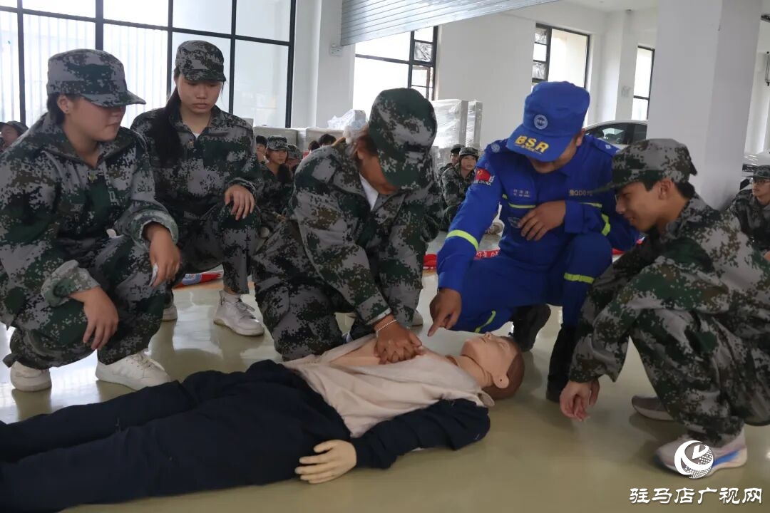 正阳县红十字会：急救知识进校园