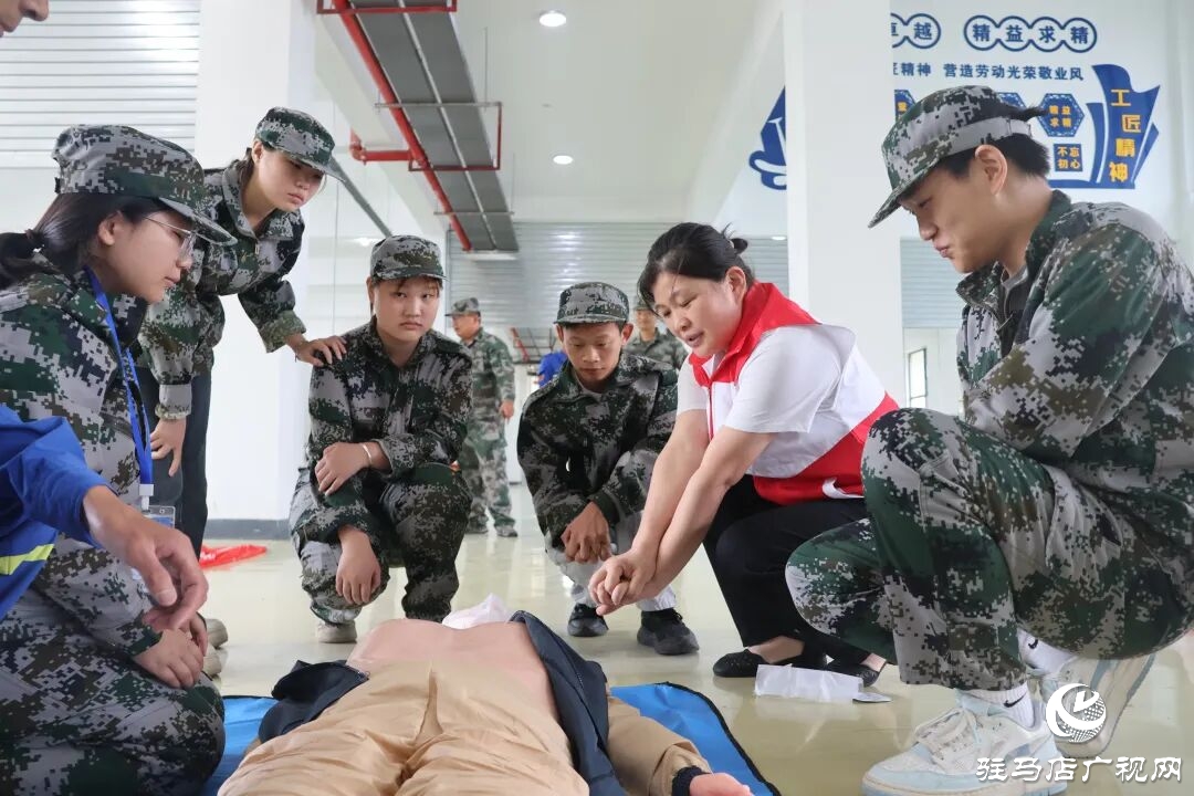 正阳县红十字会：急救知识进校园
