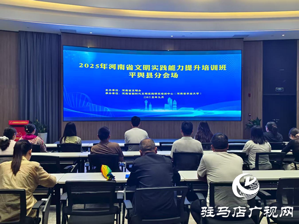平舆县新时代文明实践中心认真组织收听收看河南省文明实践能力培训班