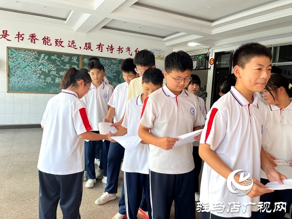 平舆县第二初级中学“护苗·绿书签”行动 