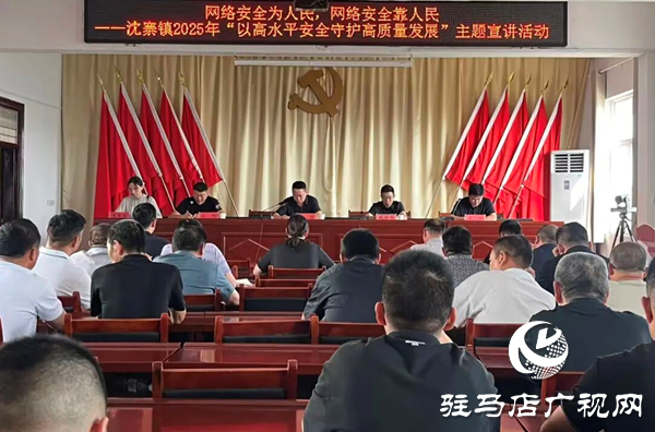 沈寨镇开展国家网络安全宣传周主题活动