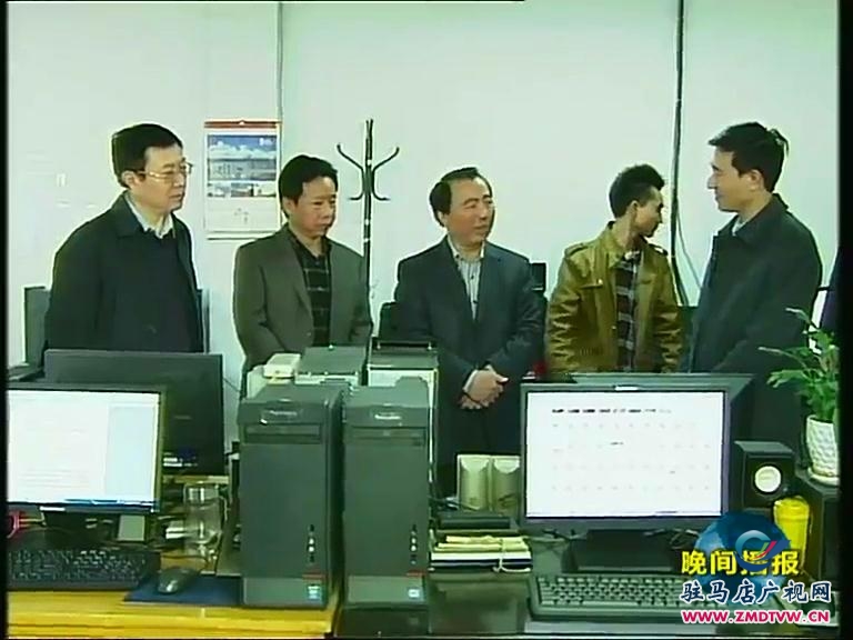 戚存杰到市直媒体调研