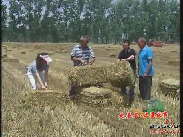 打捆机用的好 秸秆禁烧不再忙